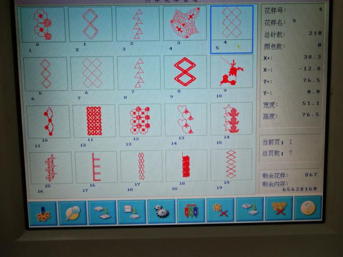 刺繍のミシンの産業ミシン